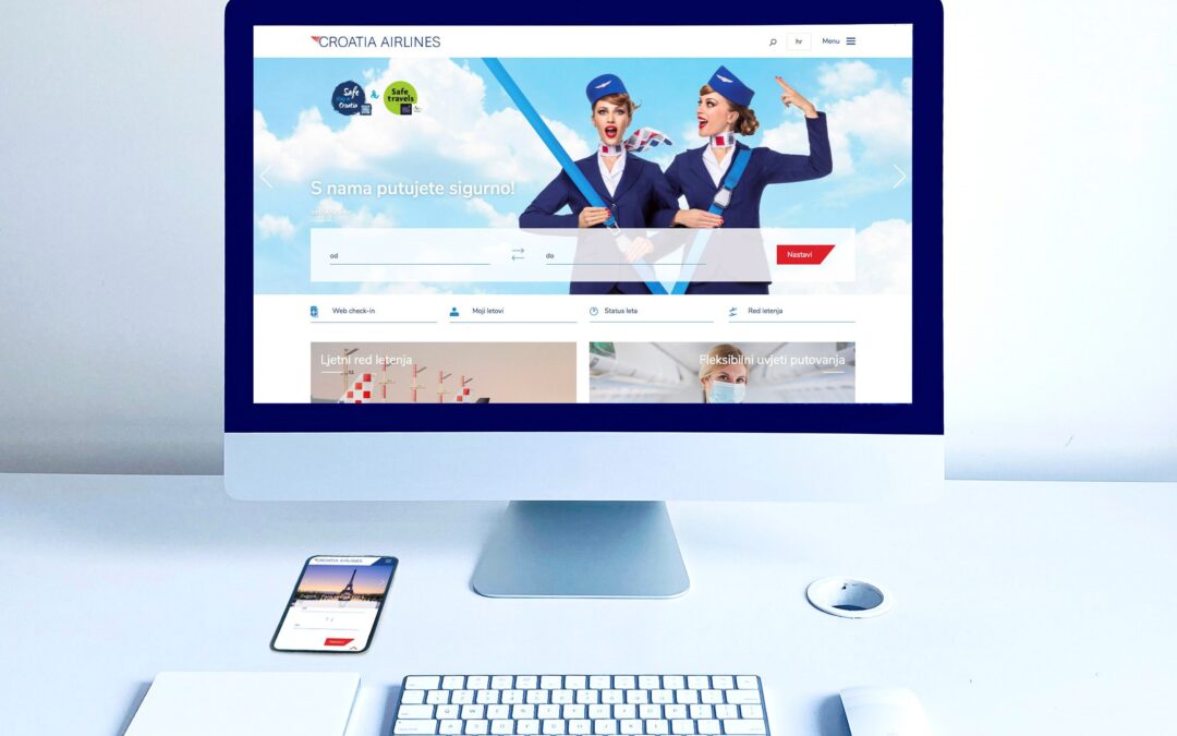 Croatia Airlines još dostupnija na novim web stranicama
