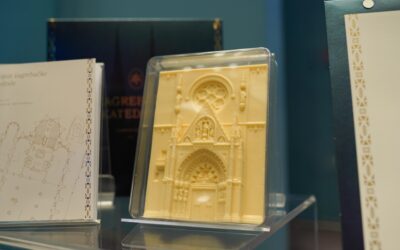 Kraš predstavio Zagrebačku katedralu od bijele čokolade